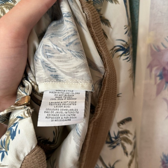 BNWT RRSP $145.00CAD Denim & Supply Ralph Lauren palm tree print bomber jacket - Picture 8 of 9